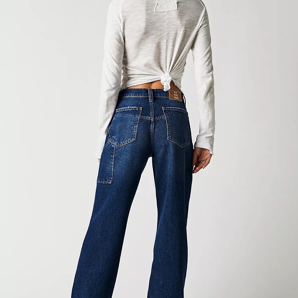 We The Free Dark Blue Tinsley Jeans